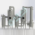 WZ2系列雙效外循環蒸發器